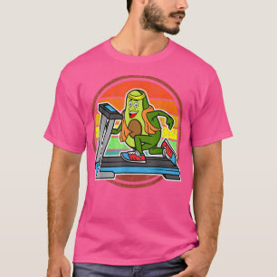 Gym Funny Avocado, Avocardio, Funny Workout For Me T-Shirt