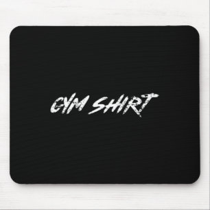 Gym Funny Weightlifting Bodybuilding Workout Power Mouse Mat