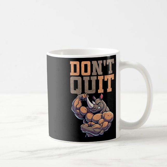 Gym Gift For Men Training Motivation Fitness Bodyb Coffee Mug (Right)