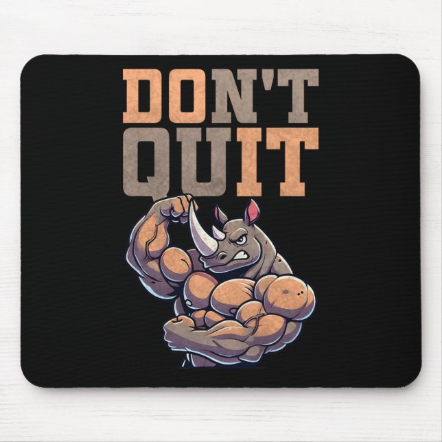 Gym Gift For Men Training Motivation Fitness Bodyb Mouse Mat (Front)