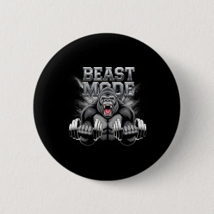 Gym Gifts For Men Women Fitness Bodybuilding Worko 6 Cm Round Badge