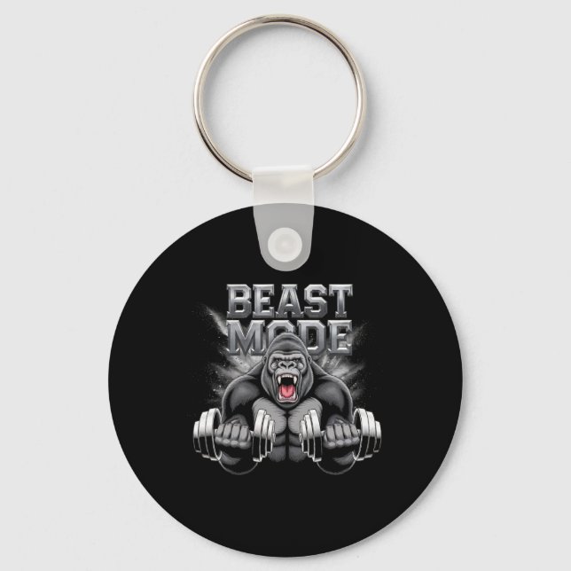 Gym Gifts For Men Women Fitness Bodybuilding Worko Key Ring (Front)