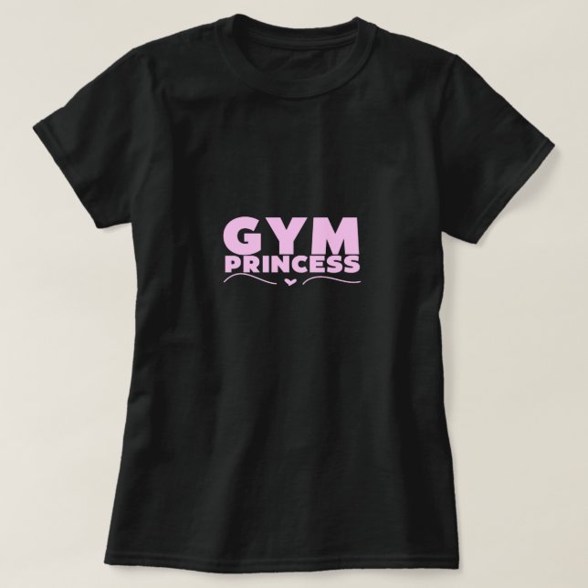 gym girl T-Shirt (Design Front)