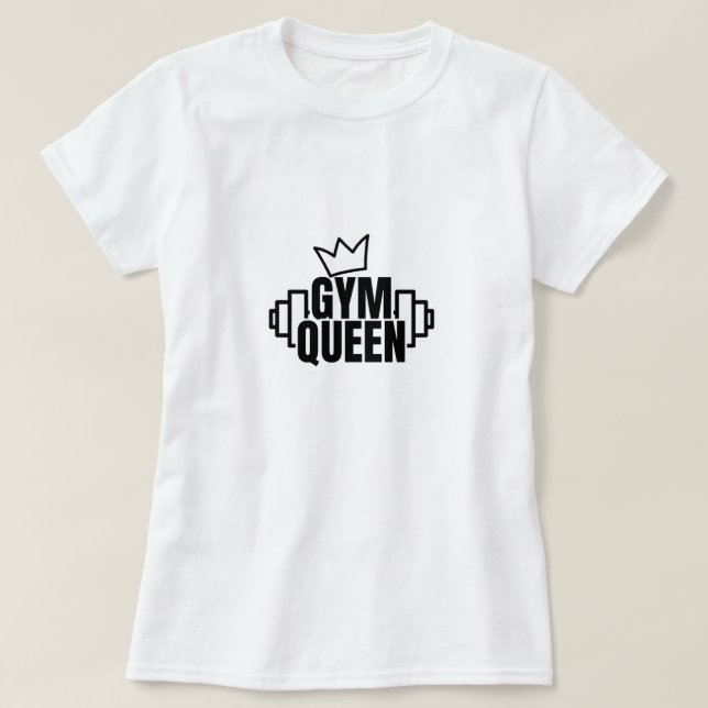 gym girl T-Shirt (Design Front)