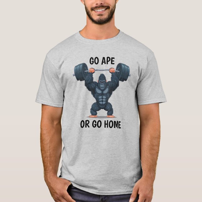Gym Gorilla T-Shirt (Front)