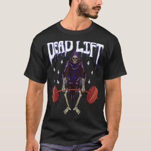 Gym Grim Reaper Deadlift Workout Occult 1 T-Shirt