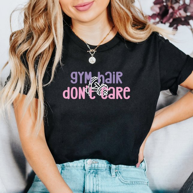 Gym Hair Don’t Care |  Gym Girls T-Shirt (Creator Uploaded)