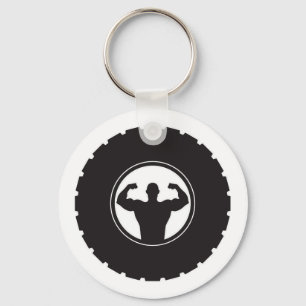 Gym Hard Key Ring