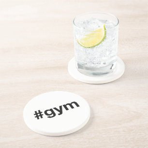 GYM Hashtag Coaster