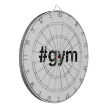 GYM Hashtag Dartboard