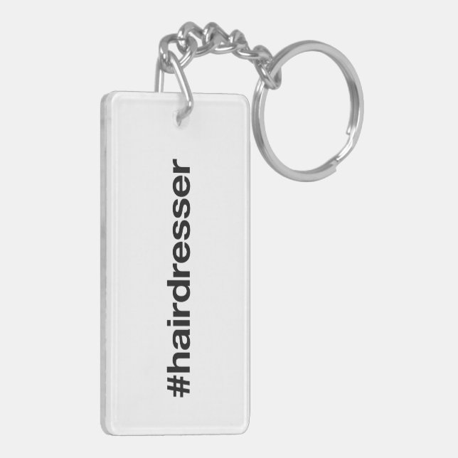 GYM Hashtag Key Ring (Back Left)