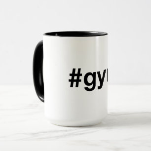 GYM Hashtag Mug