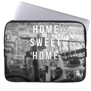 Gym - Home Sweet Home - Barbell - Workout Laptop Sleeve