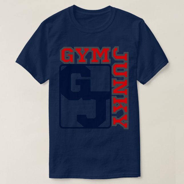 GYM JUNKY 23 T-Shirt (Design Front)