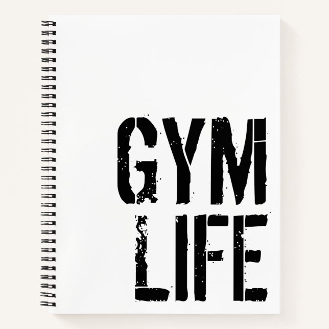 Gym life - notebook (Front)
