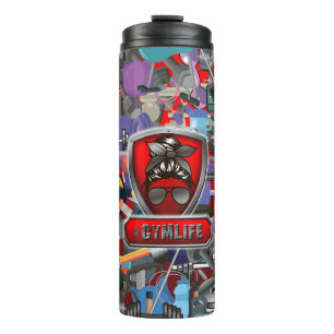 Gym Life Women Thermal Tumbler