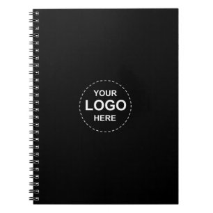 Gym Log with a Custom Logo Notebook
