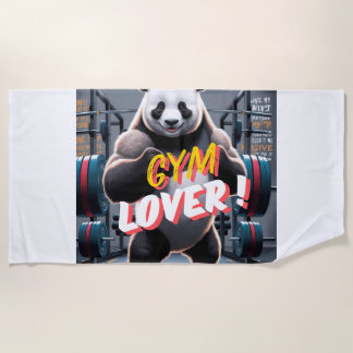 gym lover beach towel