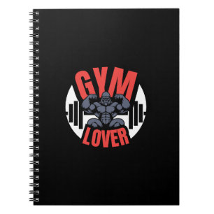 Gym Lover Gorilla Notebook