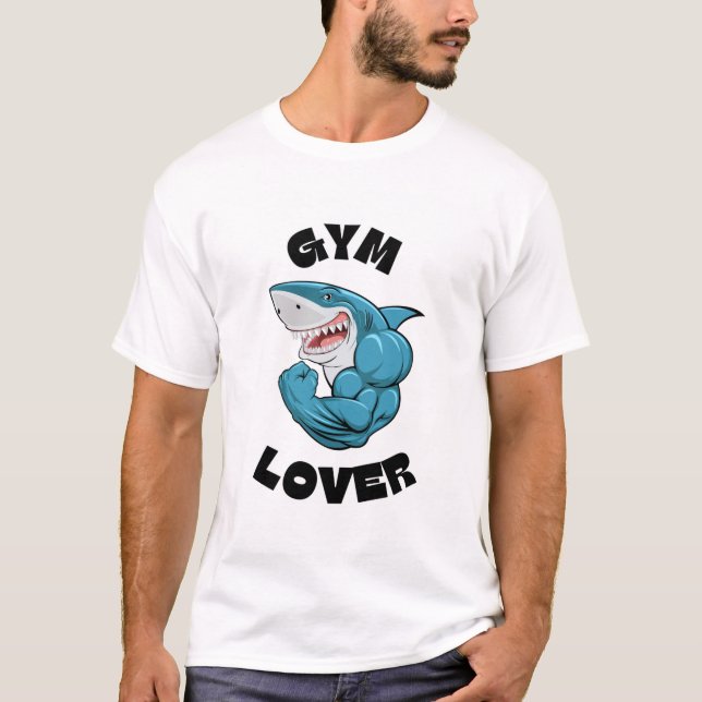 Gym Lover T-shirt, t shirts for gym (Front)