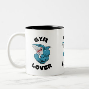 Gym Lover Two-Tone Coffee Mug