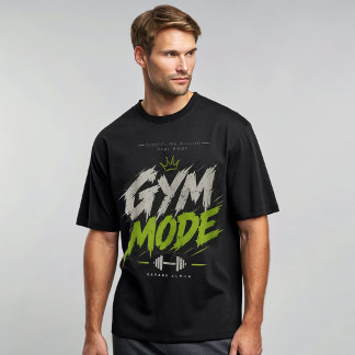 Gym Mode Savage Alpha T-Shirt – Discipline Builds