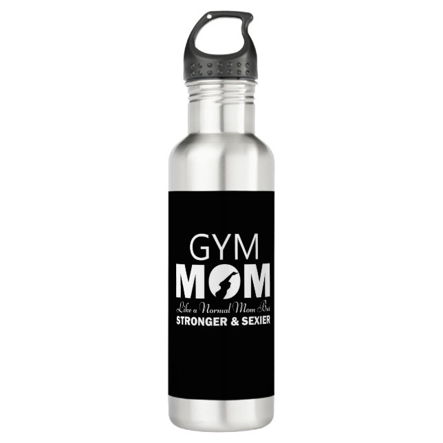 Gym Mom Water Bottle (Front)