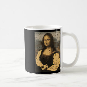Gym Mona Lisa Muscle Fun Workout Fitness Bodybuild Coffee Mug