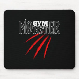Gym Monster Sport Bodybuilding Weight Training Gym Mouse Mat