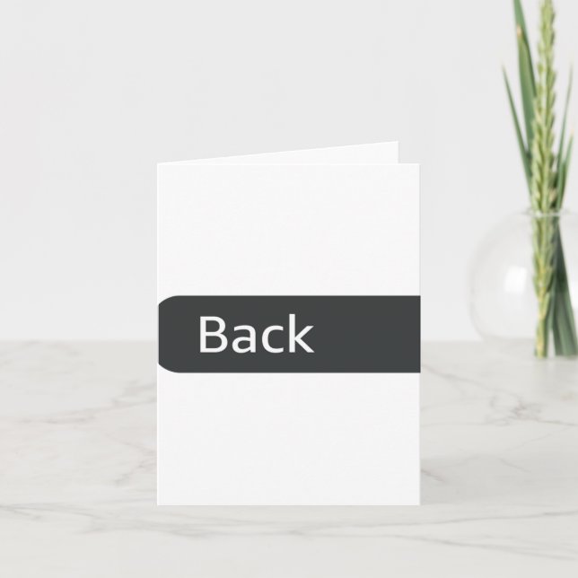 Gym Motivation Funny 0 Fors Given Men's  Card (Front)