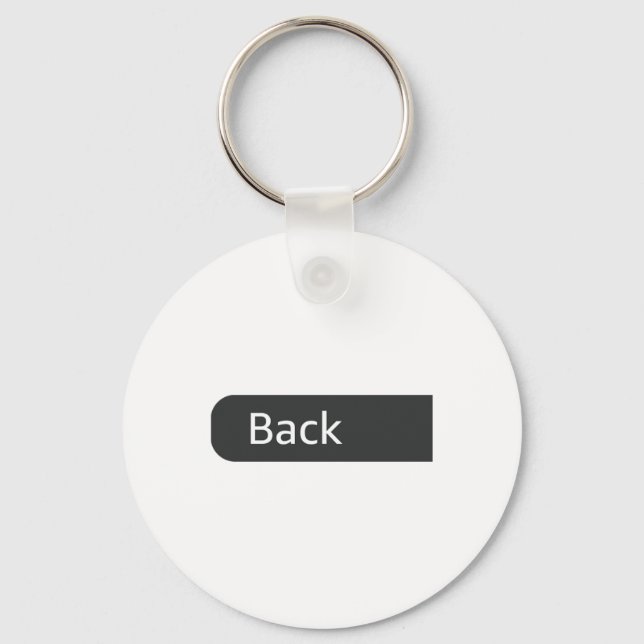 Gym Motivation Funny 0 Fors Given Men's  Key Ring (Front)