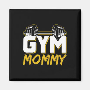 Gym Mummy Fitness Training Workout Weightlifting M Magnet