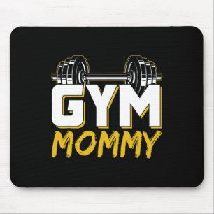 Gym Mummy Fitness Training Workout Weightlifting M Mouse Mat