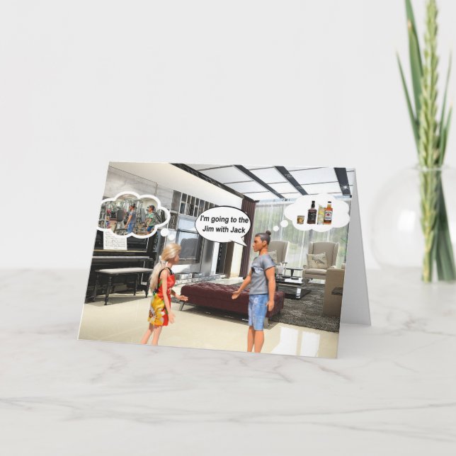 Gym or Jim. Card (Front)