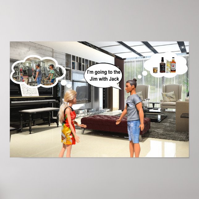 Gym or Jim. Poster (Front)