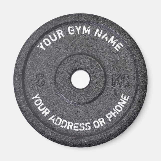 Gym Owner Fitness Instructor Gym Coach Workout Magnet (Front)
