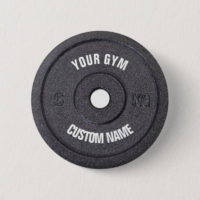 Gym Owner or User Funny Button (Front)