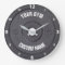 Gym Owner or User Funny White Numbers Clock