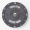 Gym Owner or User Funny White Numbers Clock
