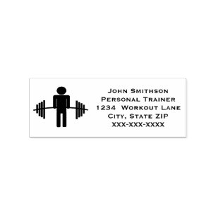 Gym Personal Trainer Stamp