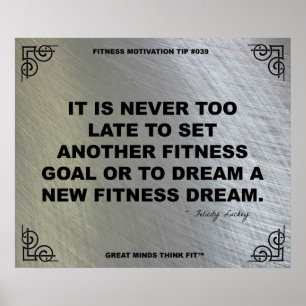 Gym Poster for Fitness Motivation #039