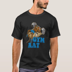 Gym Rat Bodybuilding Against Mousetrap  Rats T-Shirt
