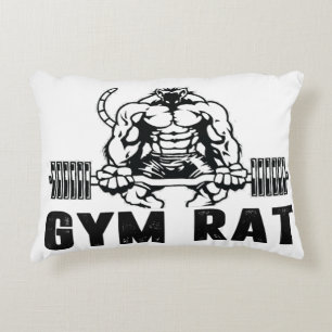 Gym Rat Decorative Cushion