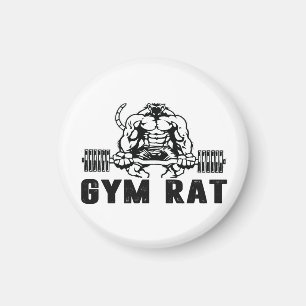 Gym Rat Magnet