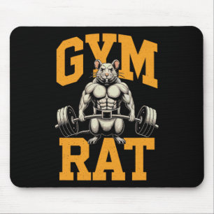 Gym Rat Meaning Gym Rat Costume Weight Lifting Gym Mouse Mat