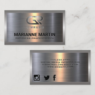 Gym Rush Business Card