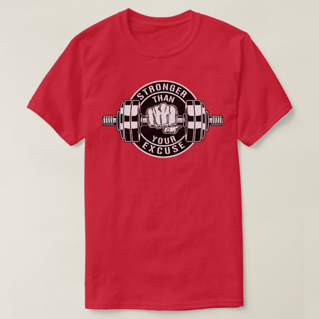 gym stronger T-Shirt (Design Front)