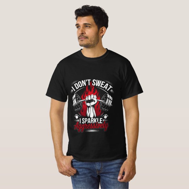 Gym T-Shirt Design (Front Full)