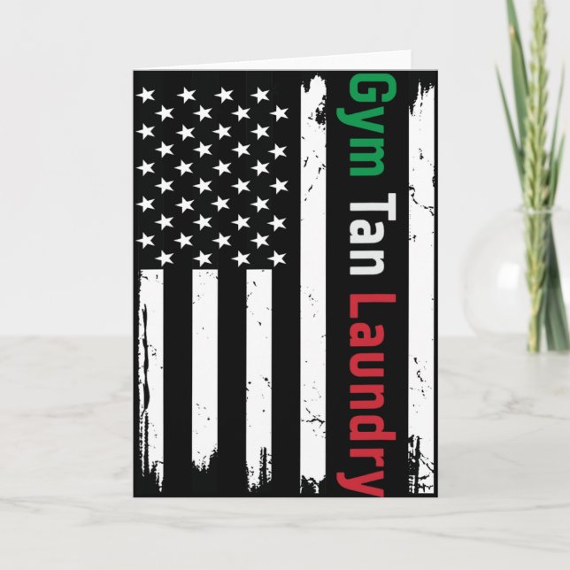 Gym Tan Laundry Gtl New Jersey Garden Nj Shore Ita Card (Front)