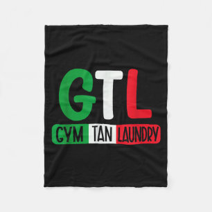 Gym Tan Laundry Gtl New Jersey Garden Nj Shore Ita Fleece Blanket